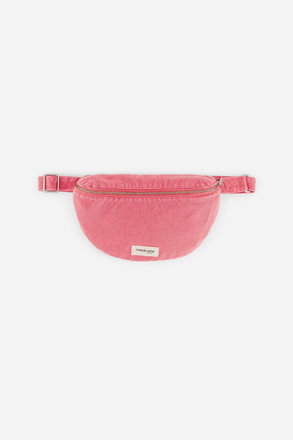 Sac banane Custine sergé de coton Rive Droite - Melrose Pink - vue 3