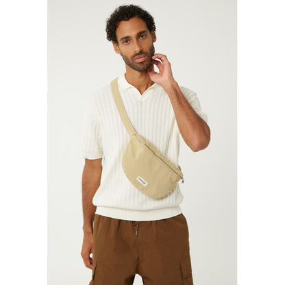 Sac banane Custine sergé de coton Rive Droite - Santa Monica Beige - vue 2