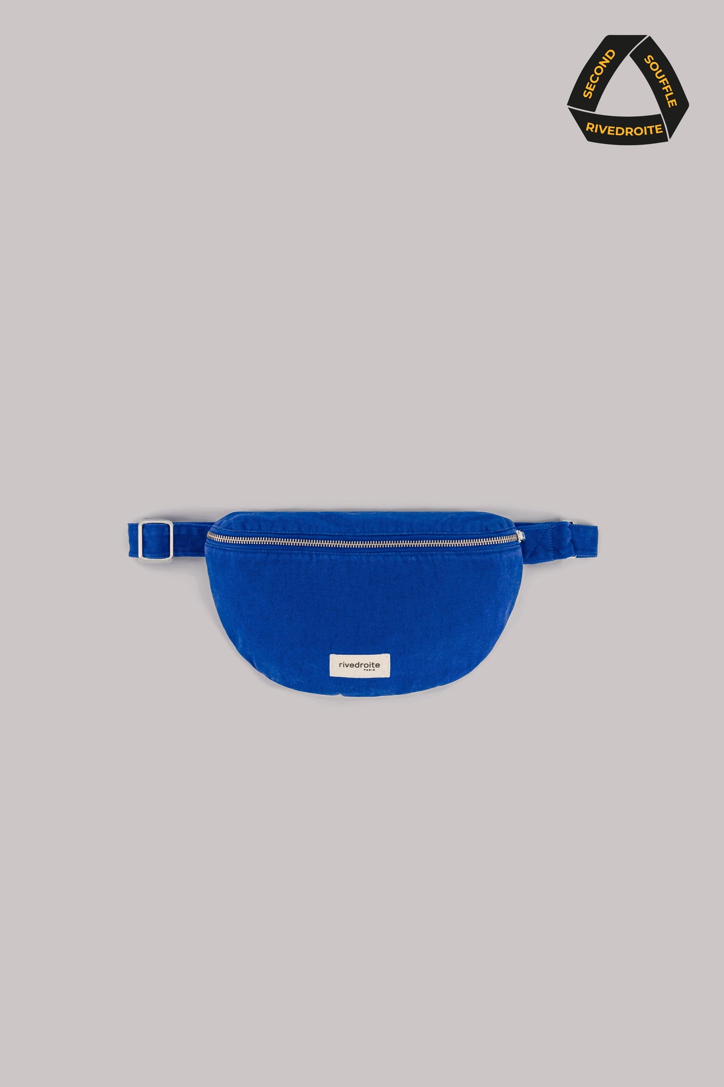 Sac banane Custine sergé de coton Rive Droite - Venice Blue - vue principale