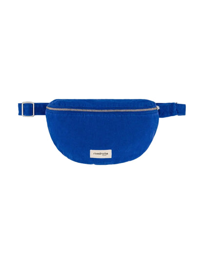 Sac banane Custine sergé de coton Rive Droite - Venice Blue - vue principale