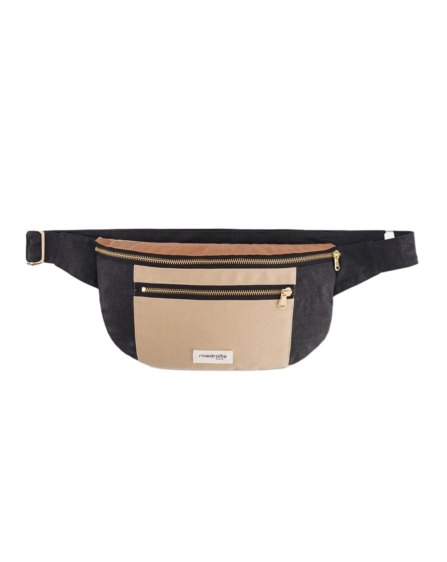 Sac banane Orsel L coton ciré Rive Droite - Manhattan - vue principale