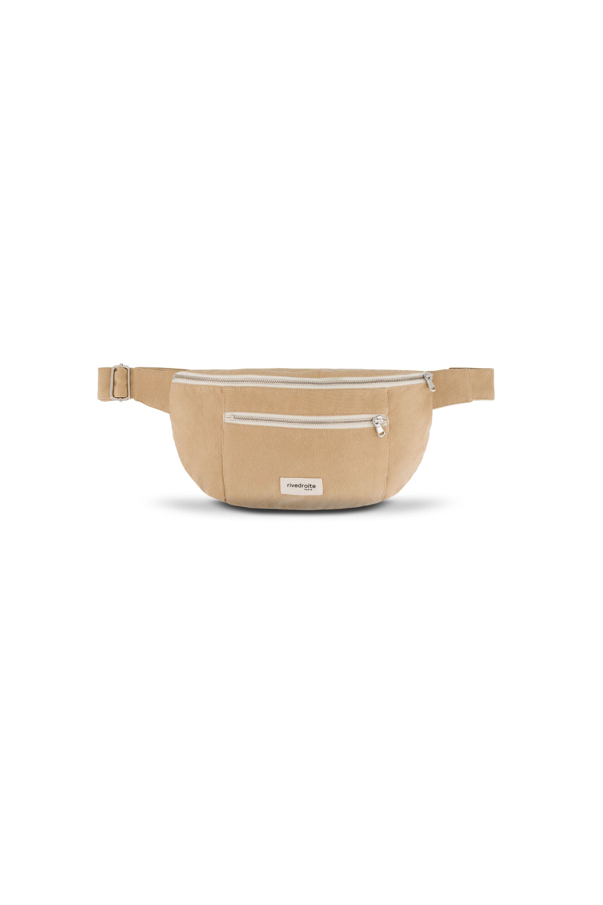 Sac banane Orsel L coton recyclé Rive Droite - Beige Dust / Sand - vue 2