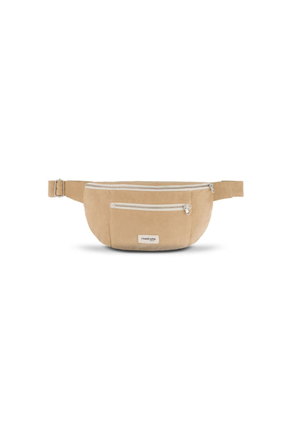 Sac banane Orsel L coton recyclé Rive Droite - Beige Dust / Sand - vue 2