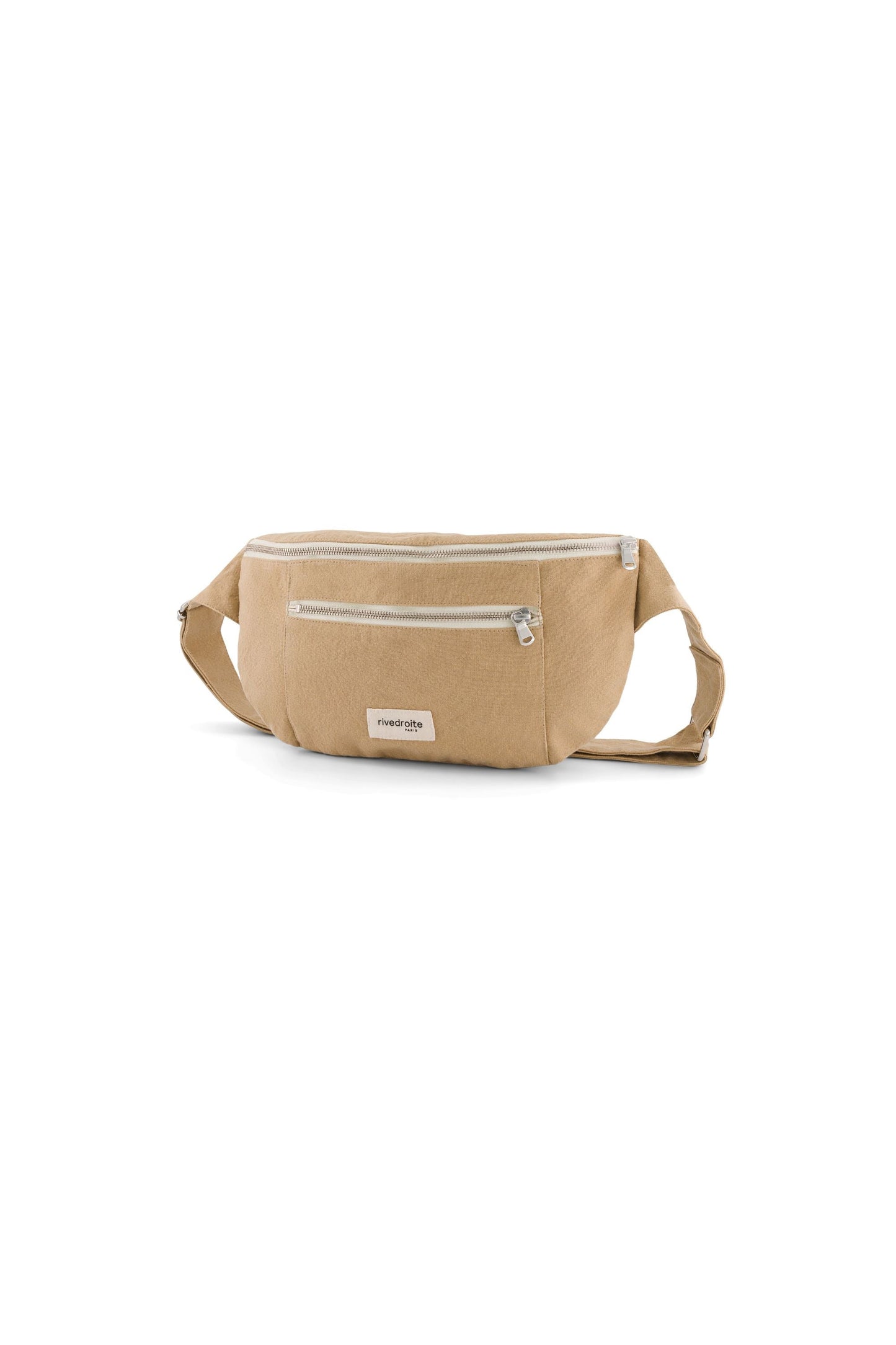 Sac banane Orsel L coton recyclé Rive Droite - Beige Dust / Sand - vue 3