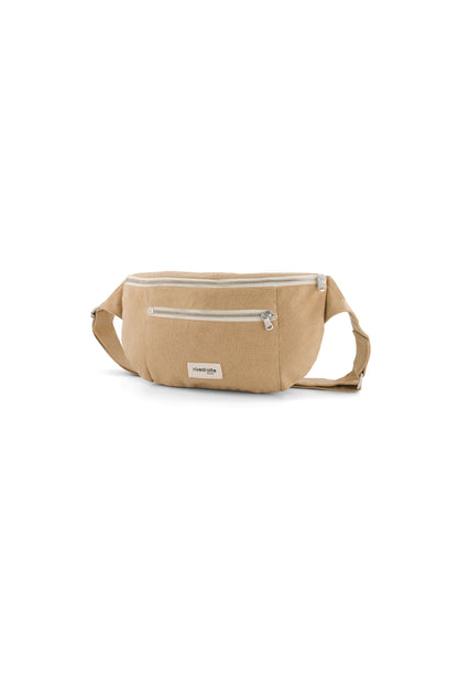 Sac banane Orsel L coton recyclé Rive Droite - Beige Dust / Sand - vue 3