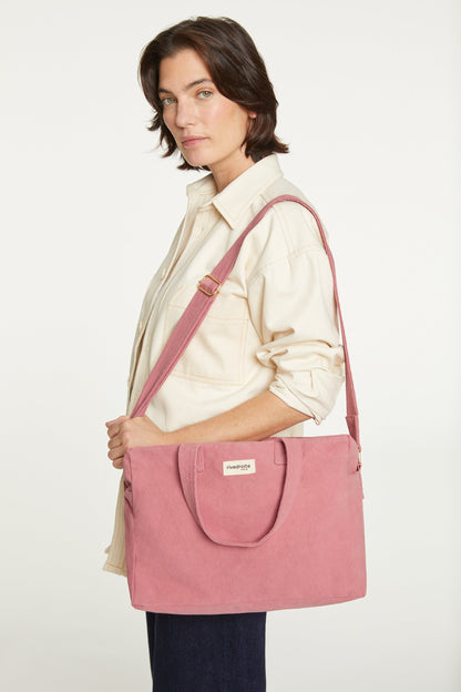 Sac Sauval Rive Droite bois de rose - vue principale