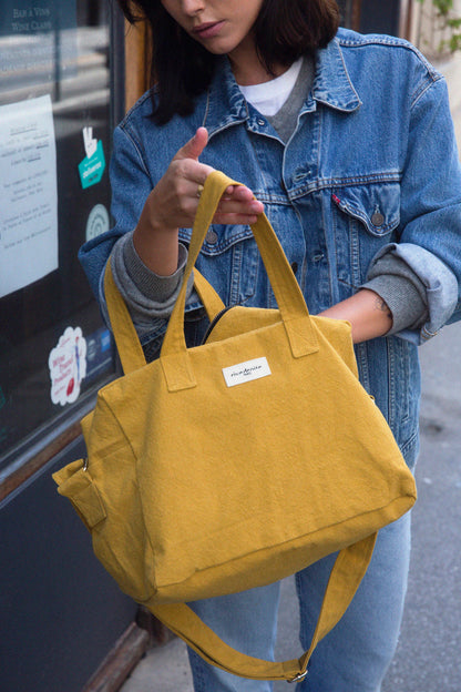 Sac Sauval Rive Droite moutarde Mustard - vue 2