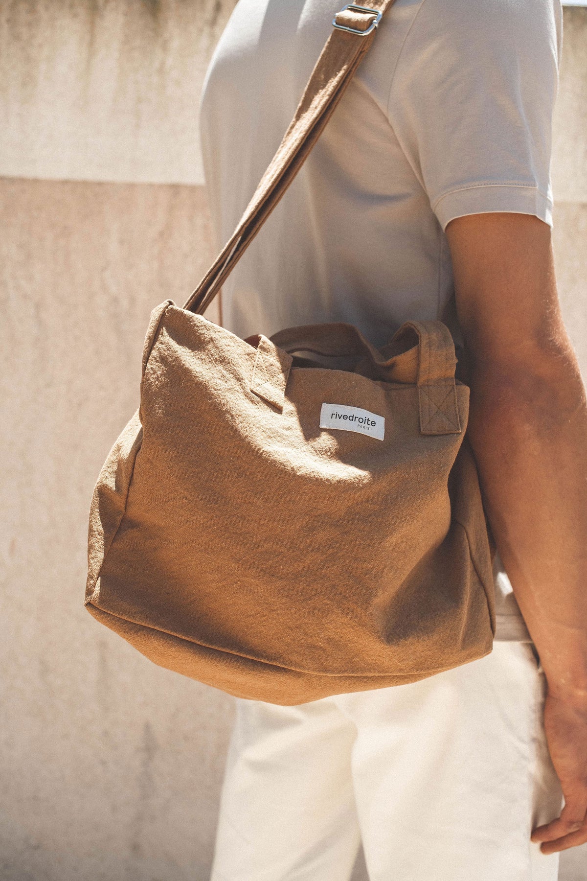 Sac Sauval Rive Droite tobacco - vue principale
