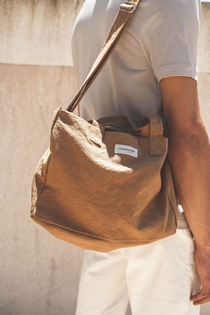 Sac Sauval Rive Droite tobacco - vue principale