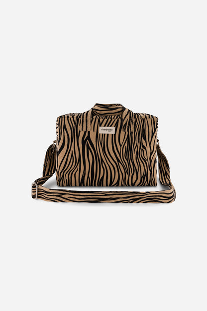 Sac Sauval Rive Droite imprimé zèbre - vue 4