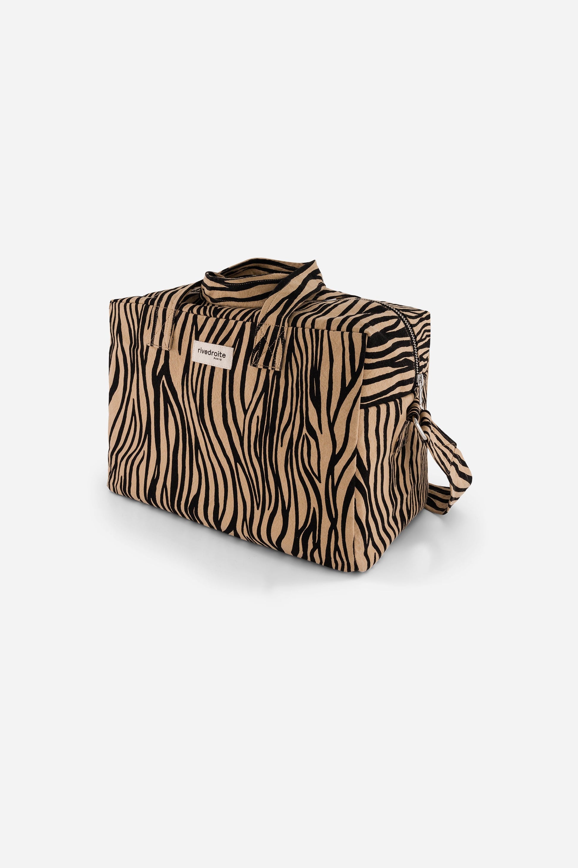 Sac Sauval Rive Droite imprimé zèbre - vue 5