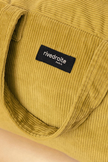 Sac Sauval Rive Droite velours Olive - vue 5