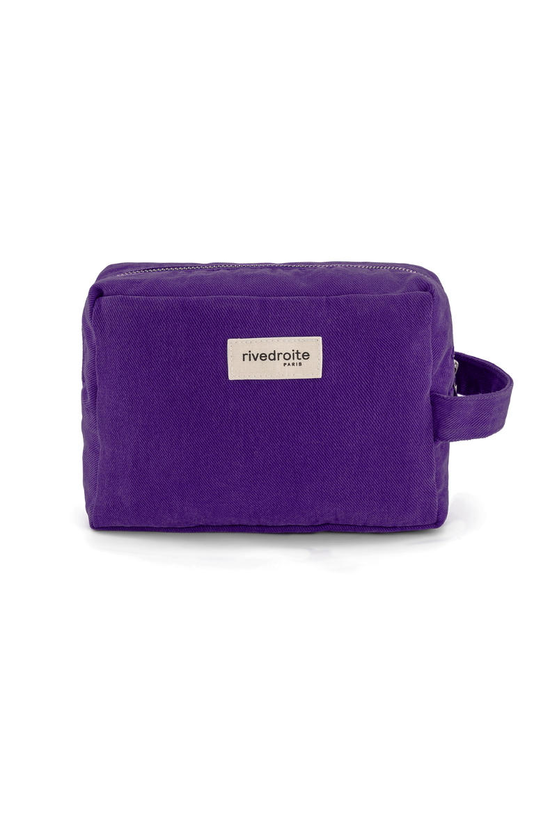 Trousse Tournelles XL Rive Droite sergé Malibu Purple - vue principale