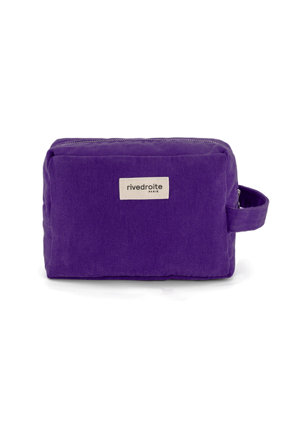 Trousse Tournelles XL Rive Droite sergé Malibu Purple - vue principale