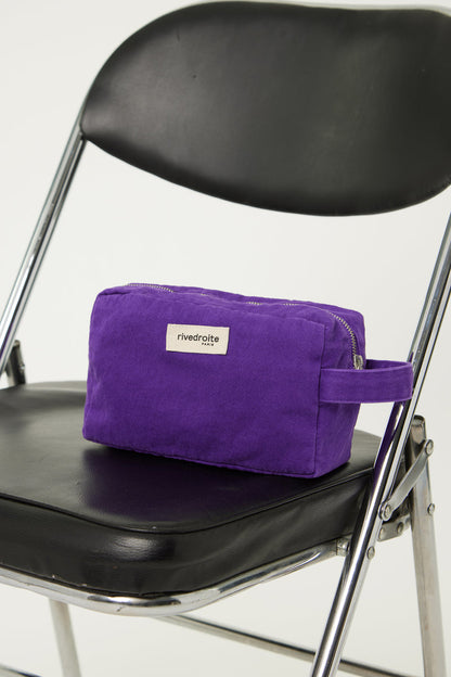 Trousse Tournelles XL Rive Droite sergé Malibu Purple - vue 2