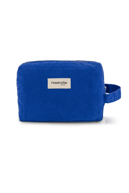 Trousse Tournelles XL Rive Droite sergé Venice Blue - vue principale