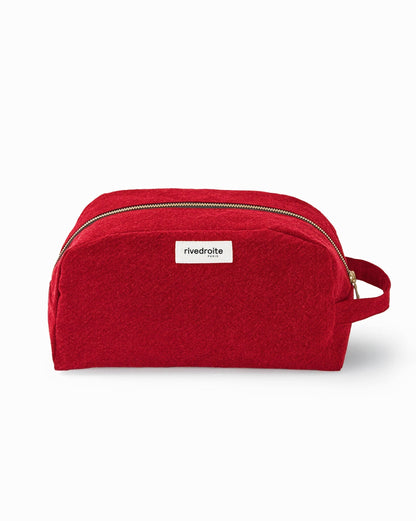 Trousse de toilette Hermel Rive Droite rouge vibrant - vue principale