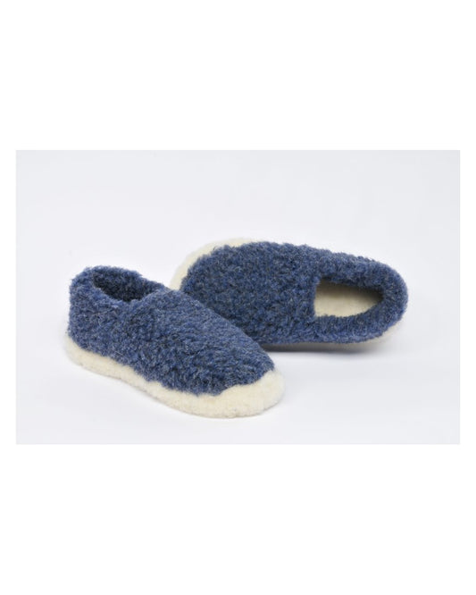 Chaussons Full bleu foncé Yoko – packshot principal