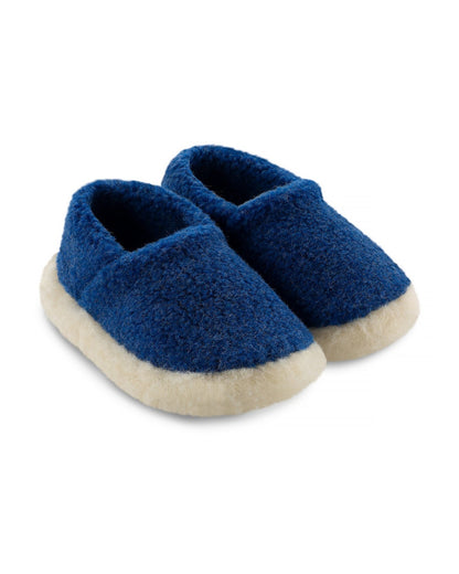 Chaussons Full bleu profond Yoko – packshot principal