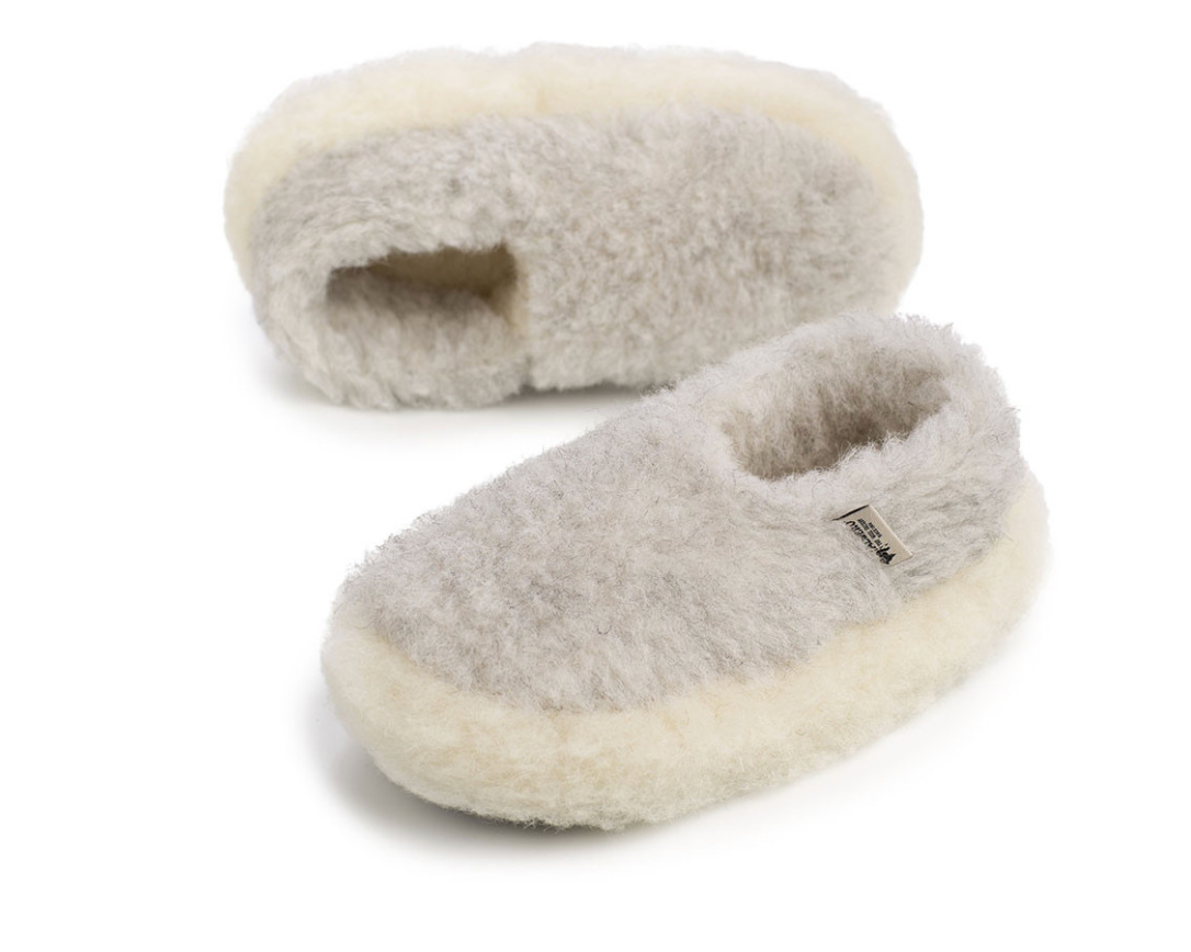 Chaussons Full gris clair Yoko – vue produit