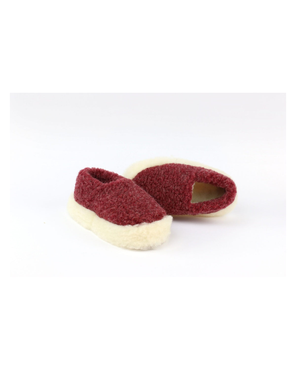 Chaussons Full rouge foncé Yoko – packshot principal