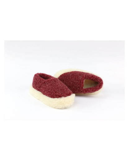 Chaussons Full rouge foncé Yoko – packshot principal