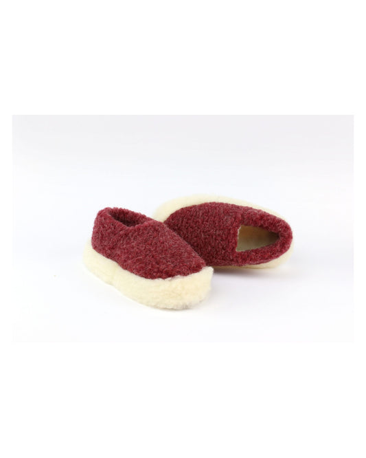 Chaussons Full rouge foncé Yoko – packshot principal