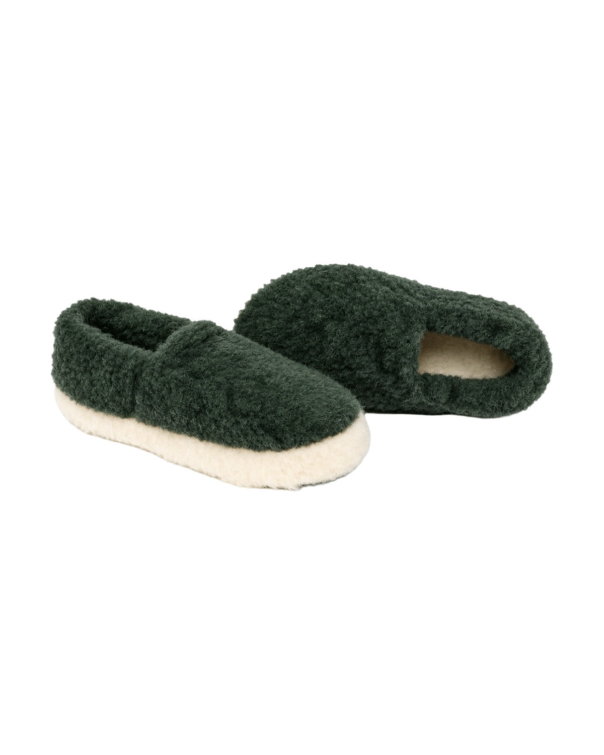 Chaussons Full vert foncé Yoko – packshot principal