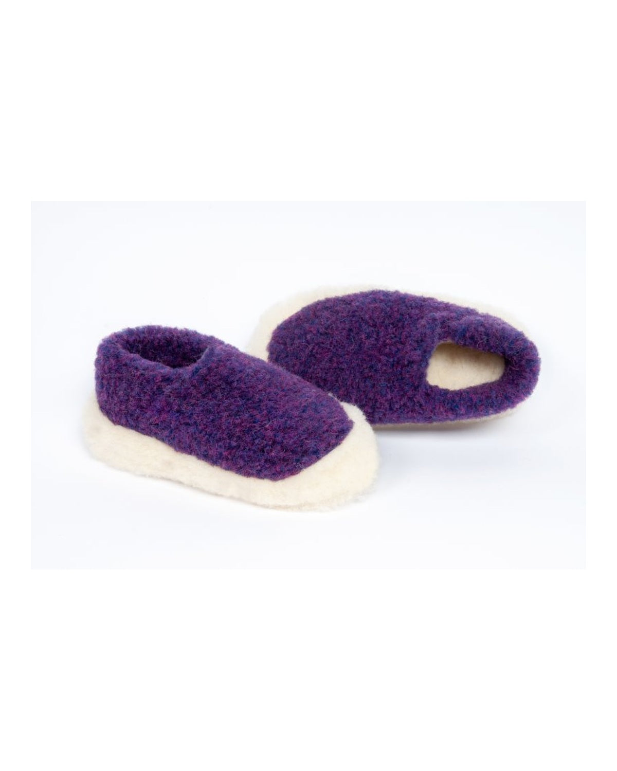 Chaussons Full violet Yoko – packshot principal