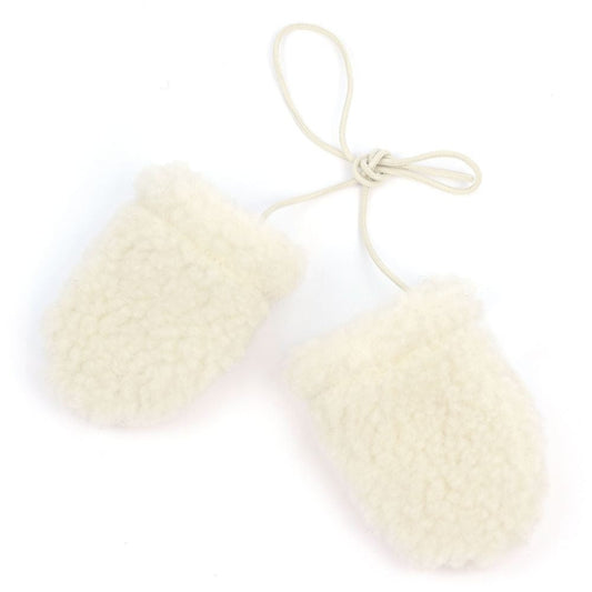 Moufles bébé Nemo naturelles Yoko avec cordon – vue principale