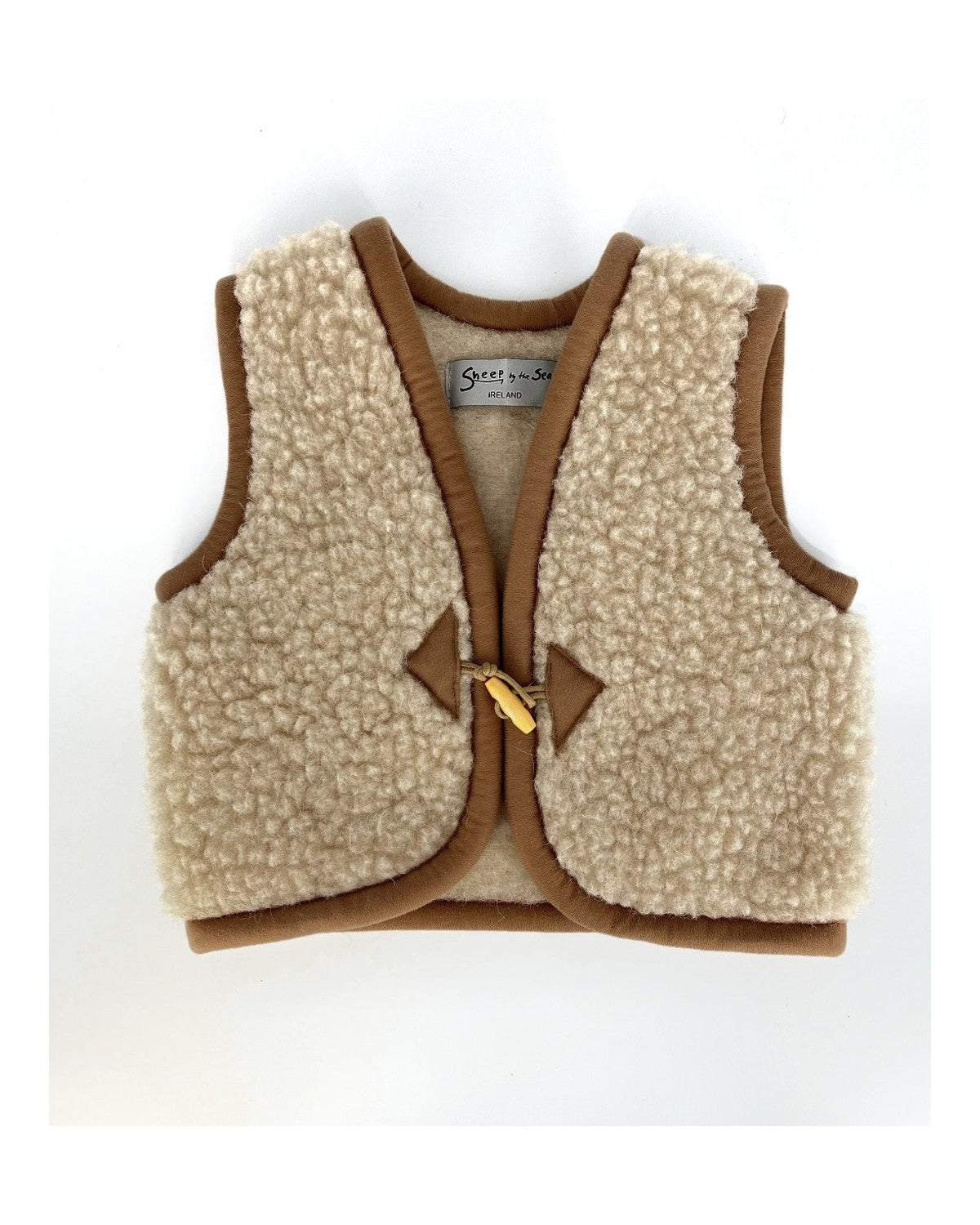 Veste enfant Simple beige Yoko – packshot