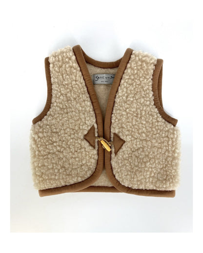 Veste enfant Simple beige Yoko – packshot