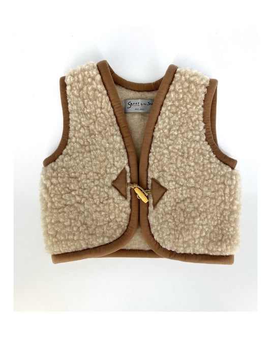 Veste enfant Simple beige Yoko – packshot