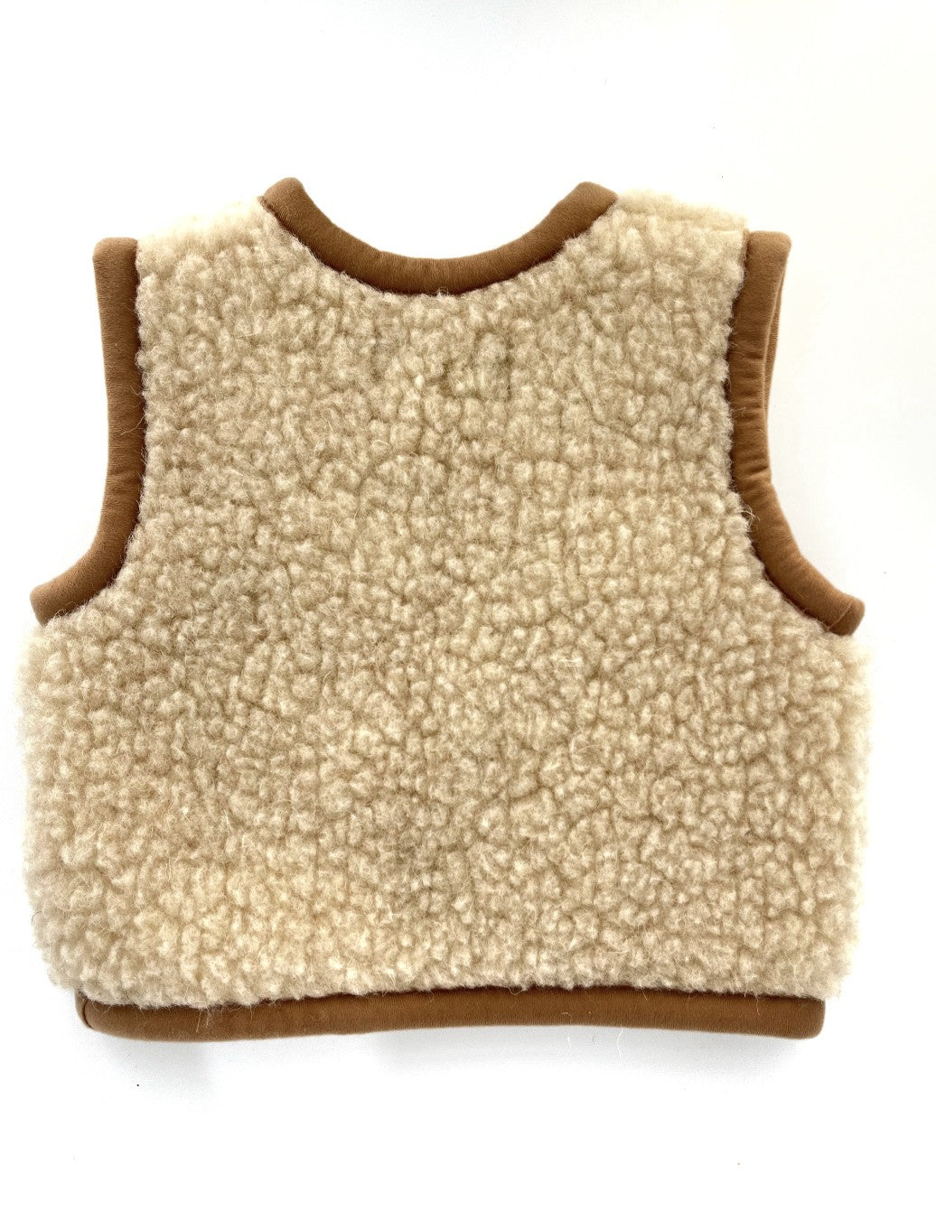 Veste enfant Simple beige Yoko – vue de dos