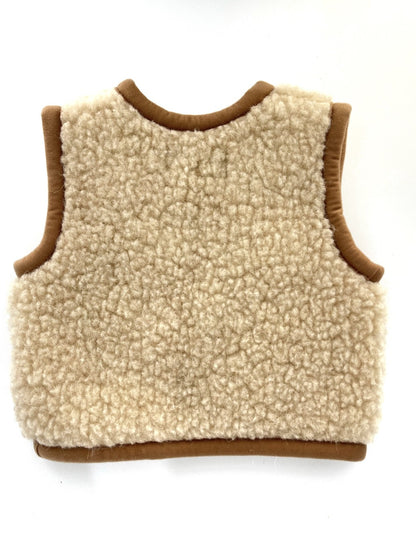 Veste enfant Simple beige Yoko – vue de dos