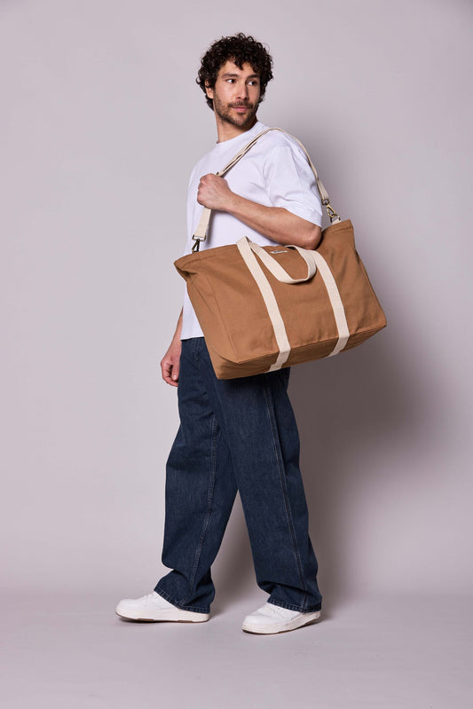 Sac de week-end Jean Cannelle Hindbag porté
