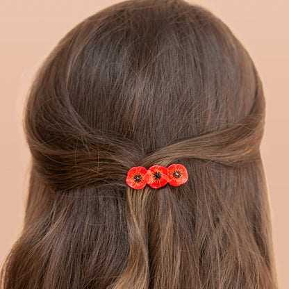 Barrette Coquelicot Coucou Suzette vue complémentaire 4